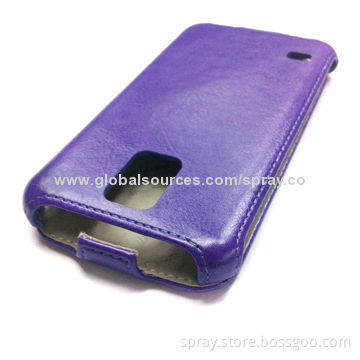 Leather Sleeve for Samsung Galaxy S5, Ultra-slim Version, Professional Executive Synthetic Leather